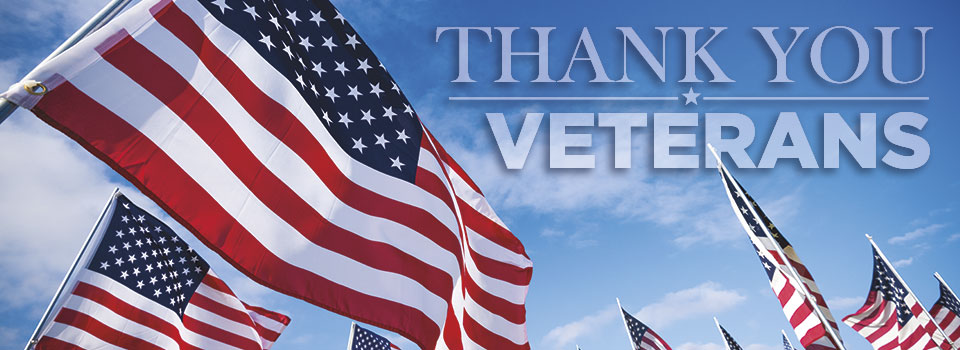 We Salute Our Veterans